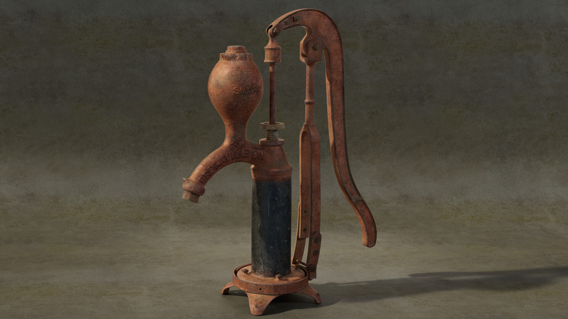 Old Rusty Water Pump by Srimounica Rapalli